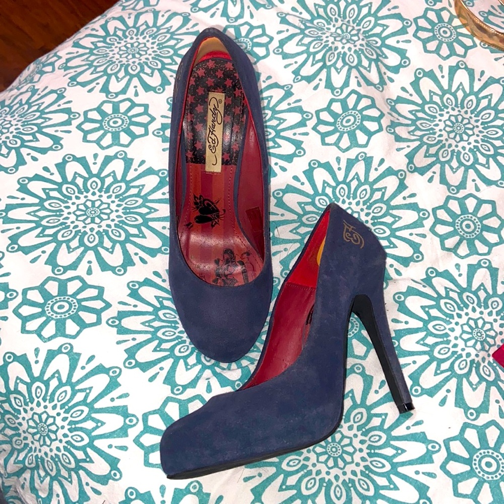 Semi new Ed Hardy shoes